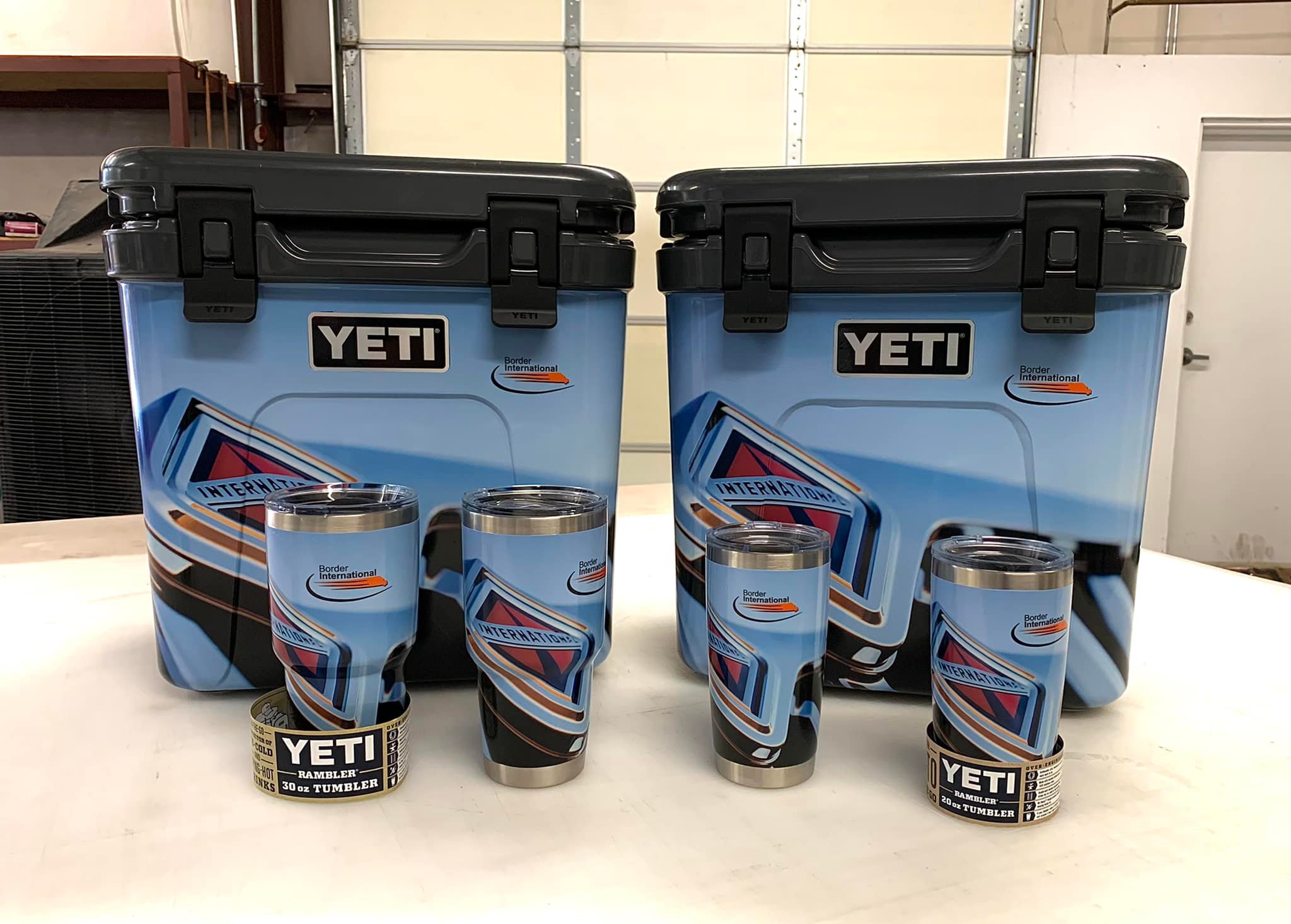 Yeti brand print