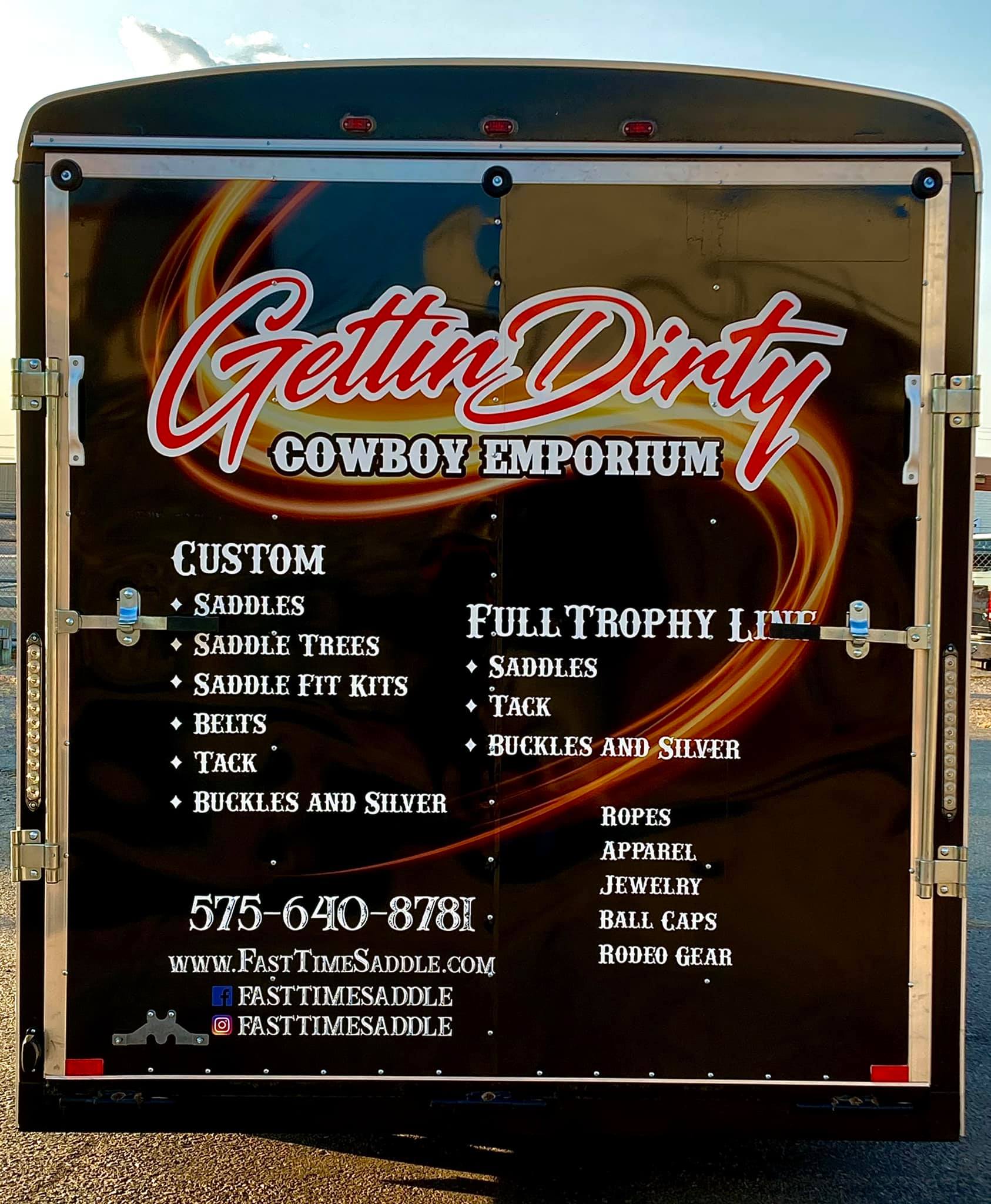Gettin Dirty trailer wrap